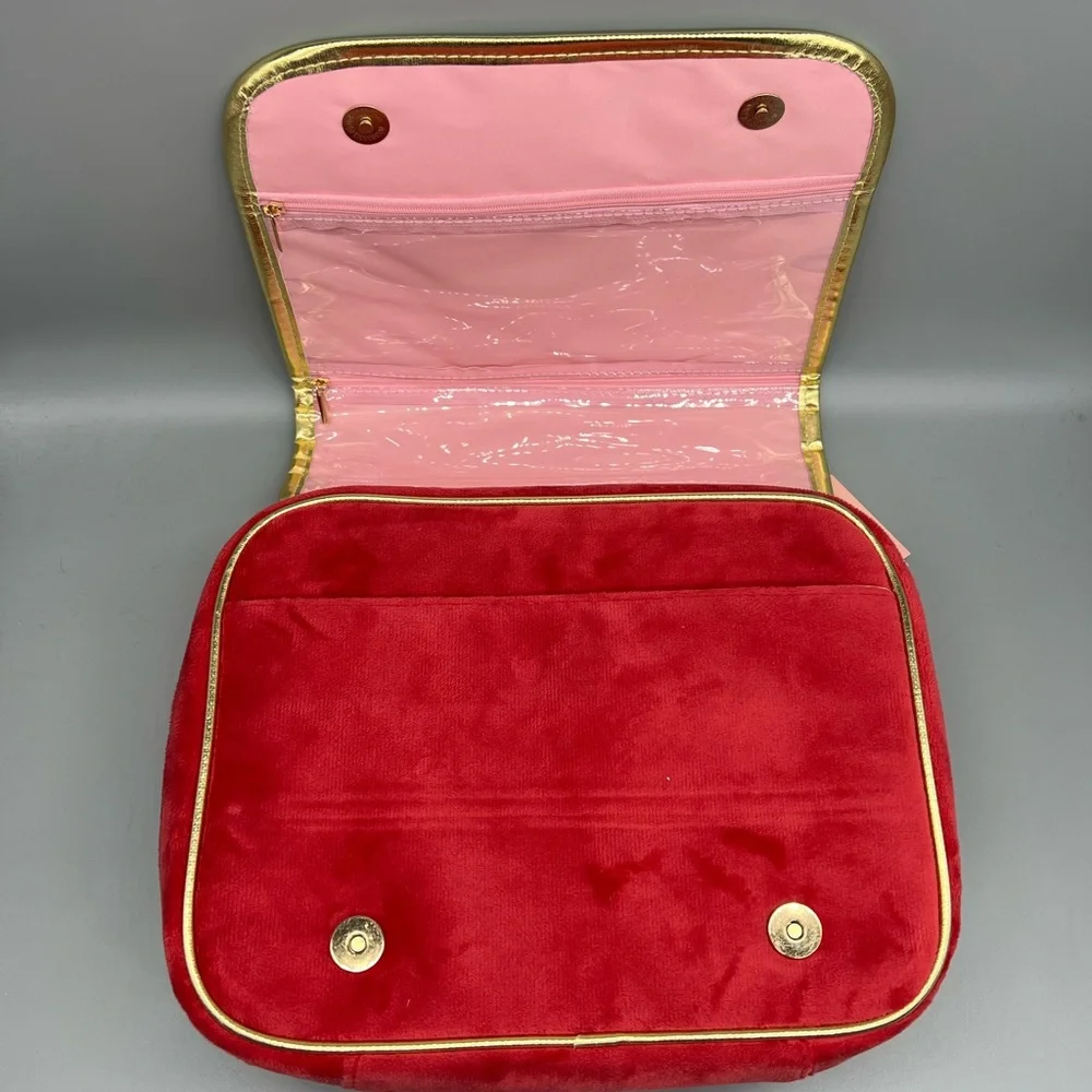Juicy couture velour travel cosmetics bag - Picture 7 of 10